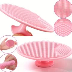 Çok Yönlü Silikon Bebek Tarağı & Masaj Fırçası  (Bebek Saç Tarağı – Masaj Tarağı – Yüz Temizleme Fırçası) 1 Adet