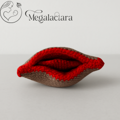 Yeni doğan Ağızlık Modeli - Emzirme Örgü Maket – Emzirme Eğitim Materyali