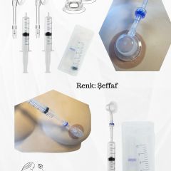 Enjektörlü Çökük Meme Başı Çıkarıcı