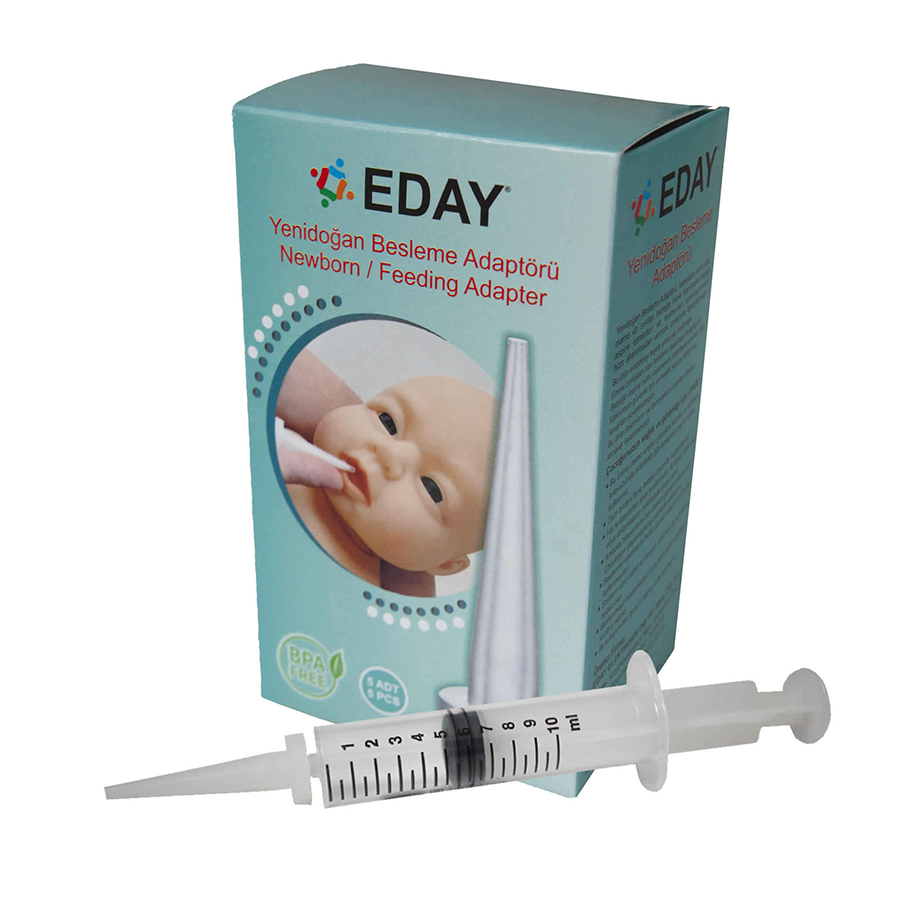 Eday - Yba - 5'li Parmak Besleme - Finger Feeder - Yeni Doğan Beslenme Aparatı - Yeni Doğan Besleme