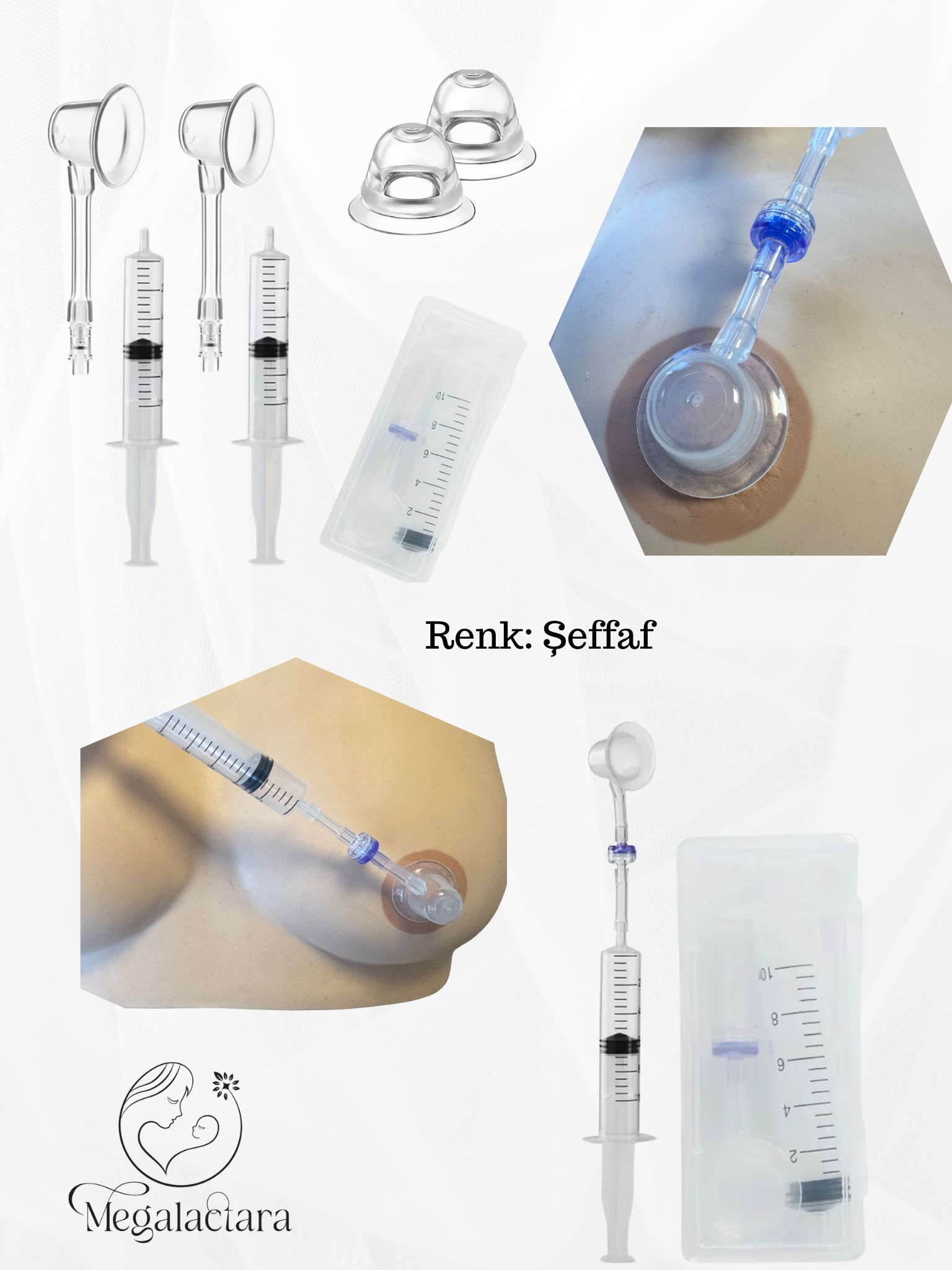 Enjektörlü Çökük Meme Başı Çıkarıcı